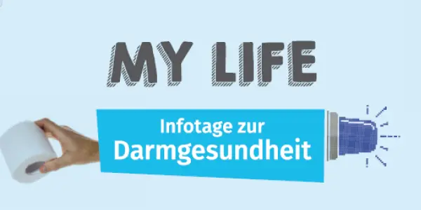 MY LIFE-Infotage zur Darmgesundheit mit Verein ChronischKrank MY LIFE-Infotage zur Darmgesundheit mit Verein ChronischKrank