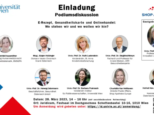Podiumsdiskussion zu e-Health Podiumsdiskussion zu e-Health