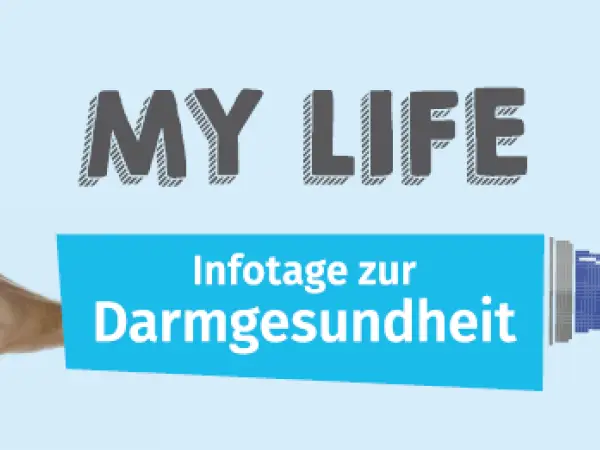 MY LIFE-Infotage zur Darmgesundheit mit Verein ChronischKrank MY LIFE-Infotage zur Darmgesundheit mit Verein ChronischKrank