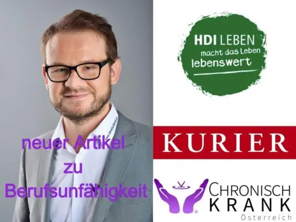 Frauen und Berufsunfähigkeit: Obmann Mag. Holzinger im Kurier Frauen und Berufsunfähigkeit: Obmann Mag. Holzinger im Kurier